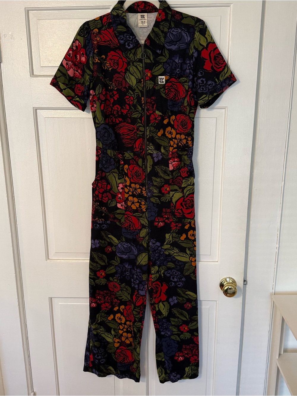 Lucy and Yak Ragan Jumpsuit floral - Picture 3 of 5